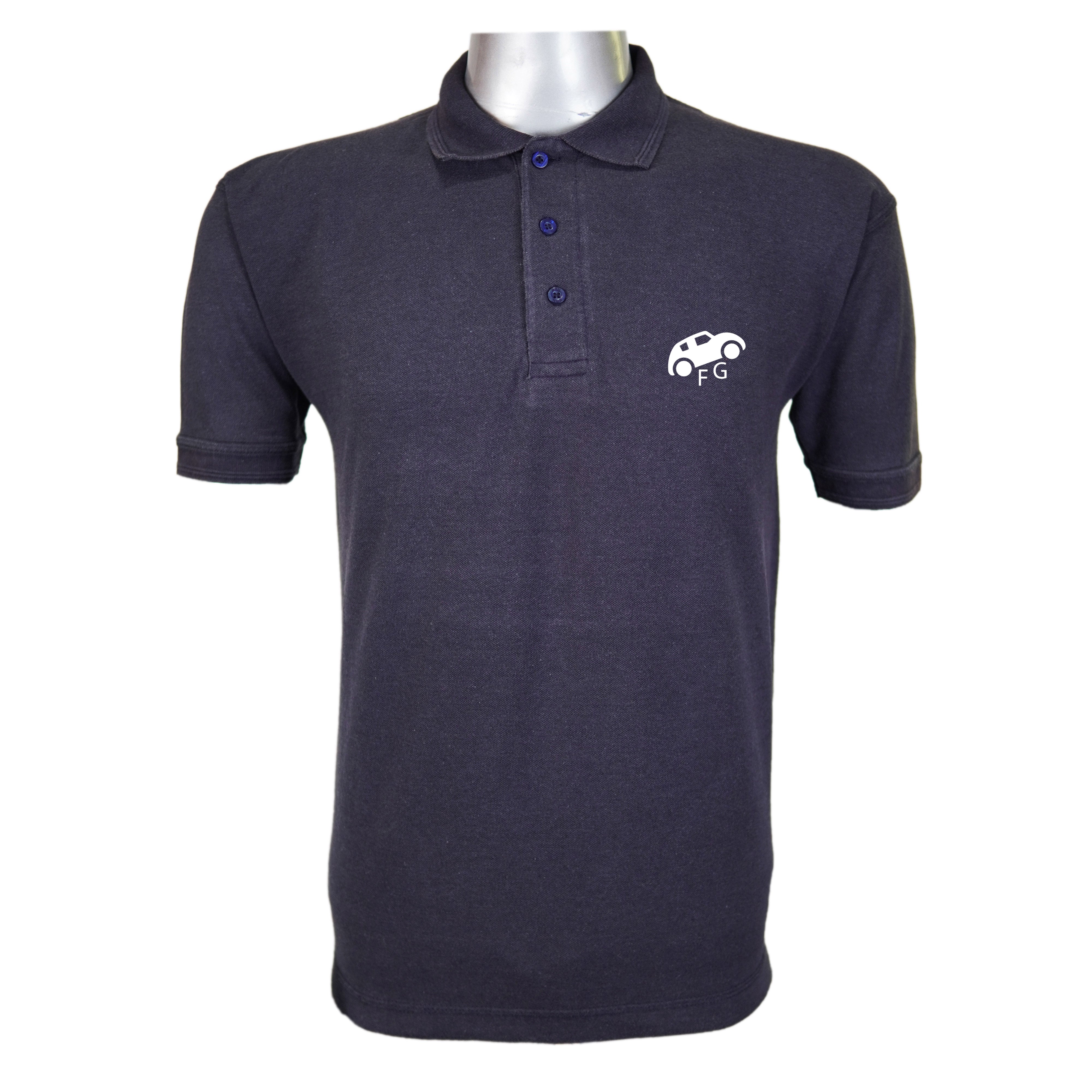 Light Navy Polo Shirt - Foxy Garments