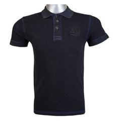 Black 02-Tone Polo Shirt - Foxy Garments