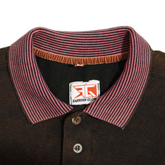 Brown 03-Tone Shaded Polo Shirt - Foxy Garments