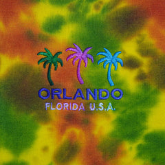 Orlando Yellow Shade Tie & Dye Hoodie - Foxy Garments