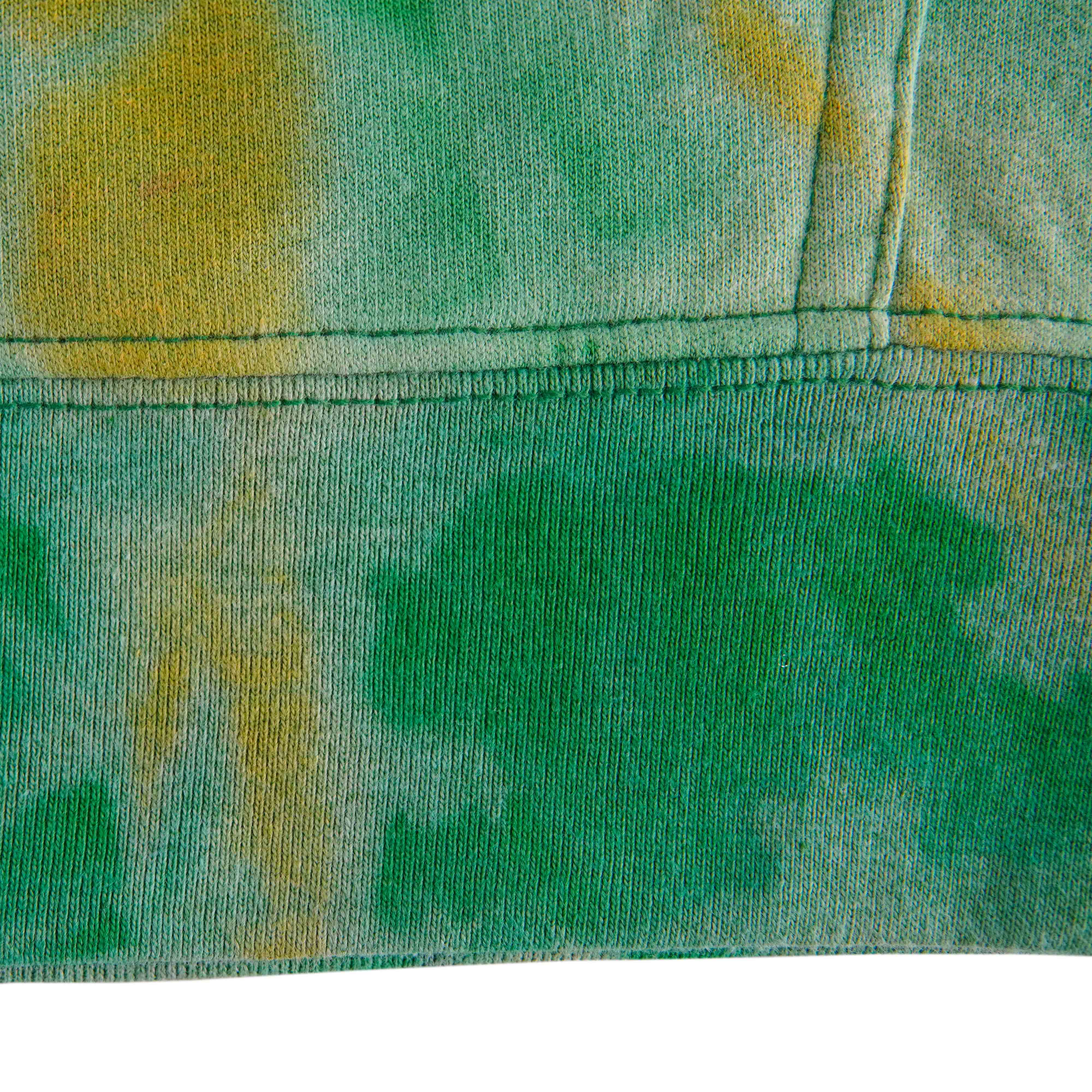 Orlando Green Tie & Dye Hoodie - Foxy Garments