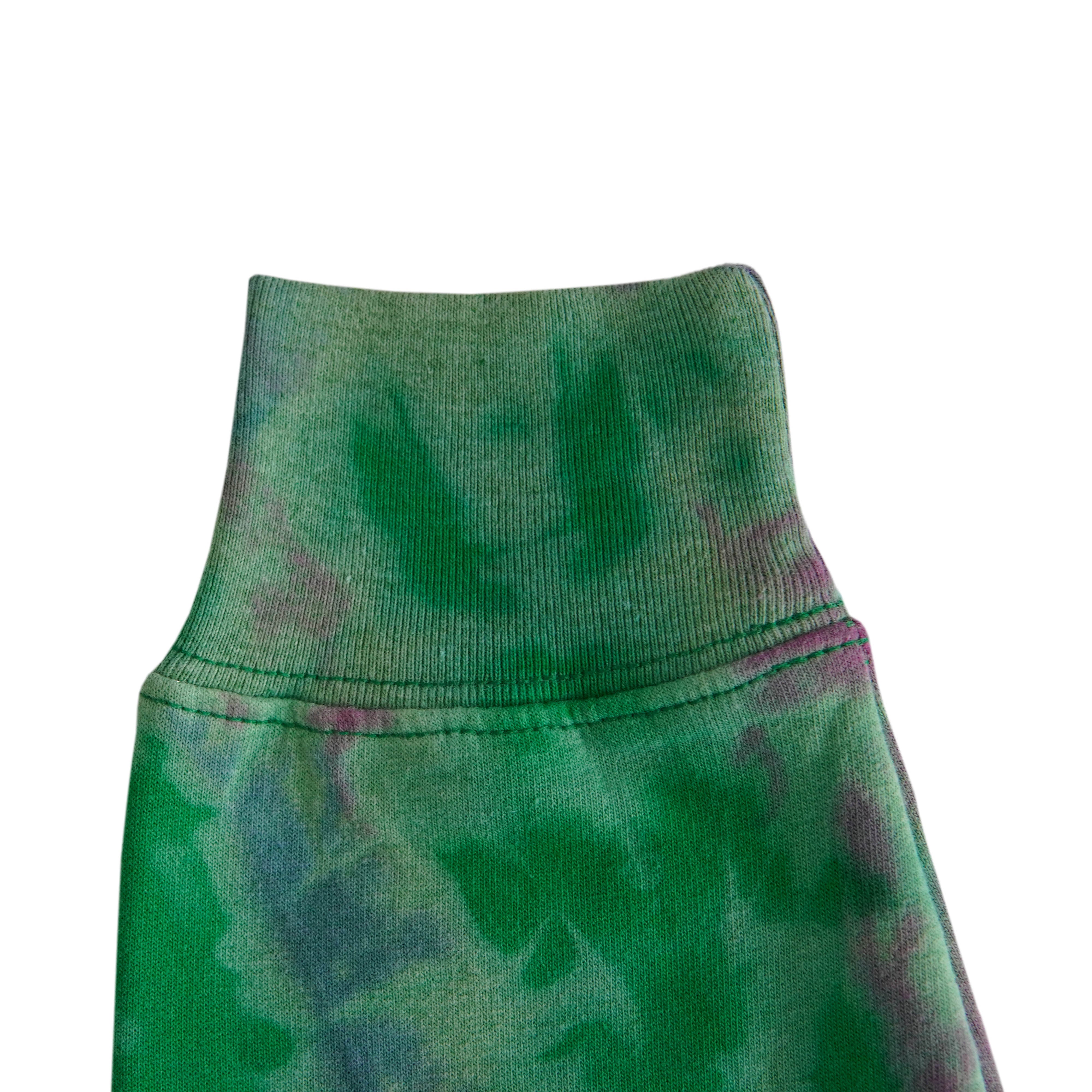 Orlando Green Tie & Dye Hoodie - Foxy Garments