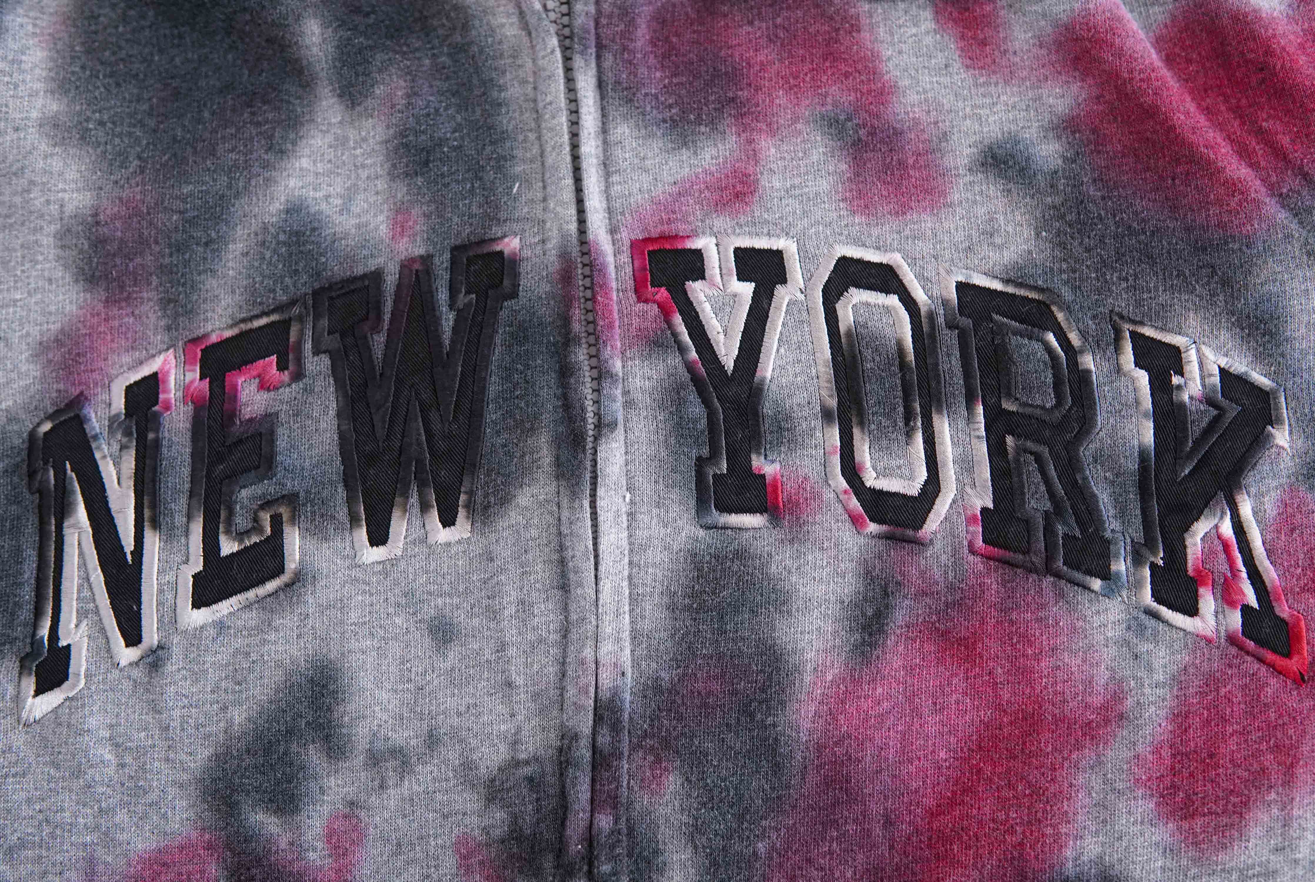 New York Tie & Dye Hoodie - Foxy Garments