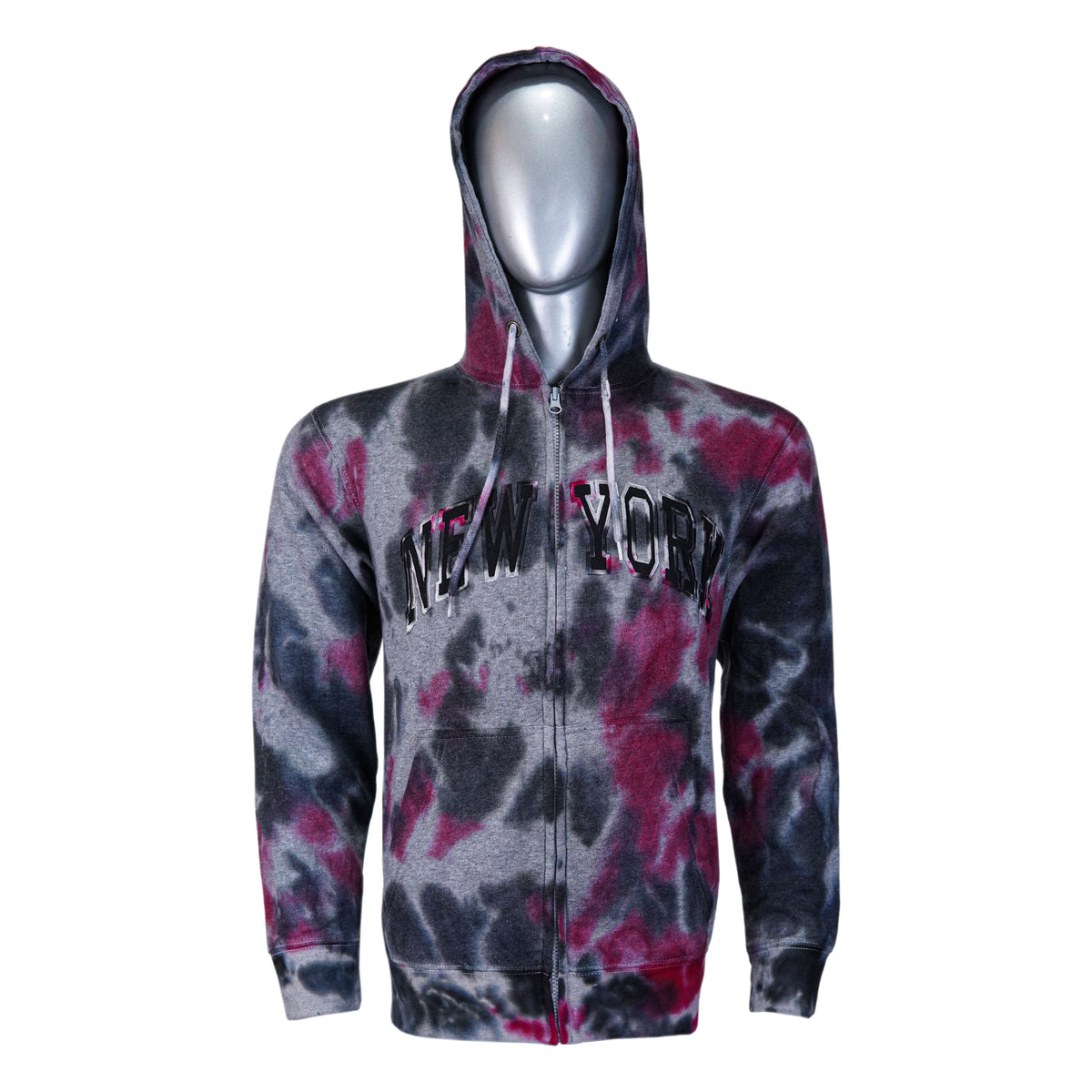 New York Tie & Dye Hoodie - Foxy Garments