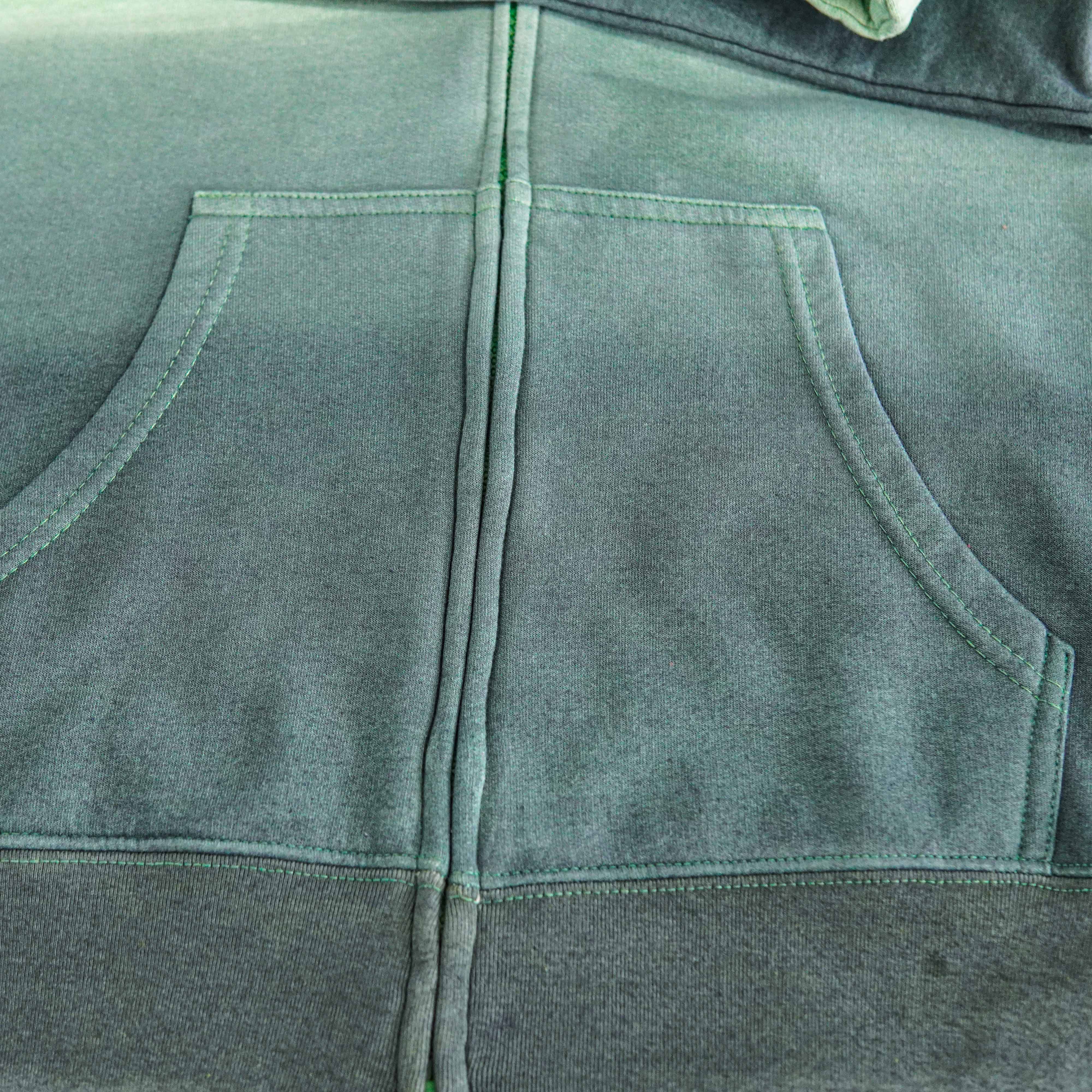 Orlando Green Shaded Hoodies - Foxy Garments