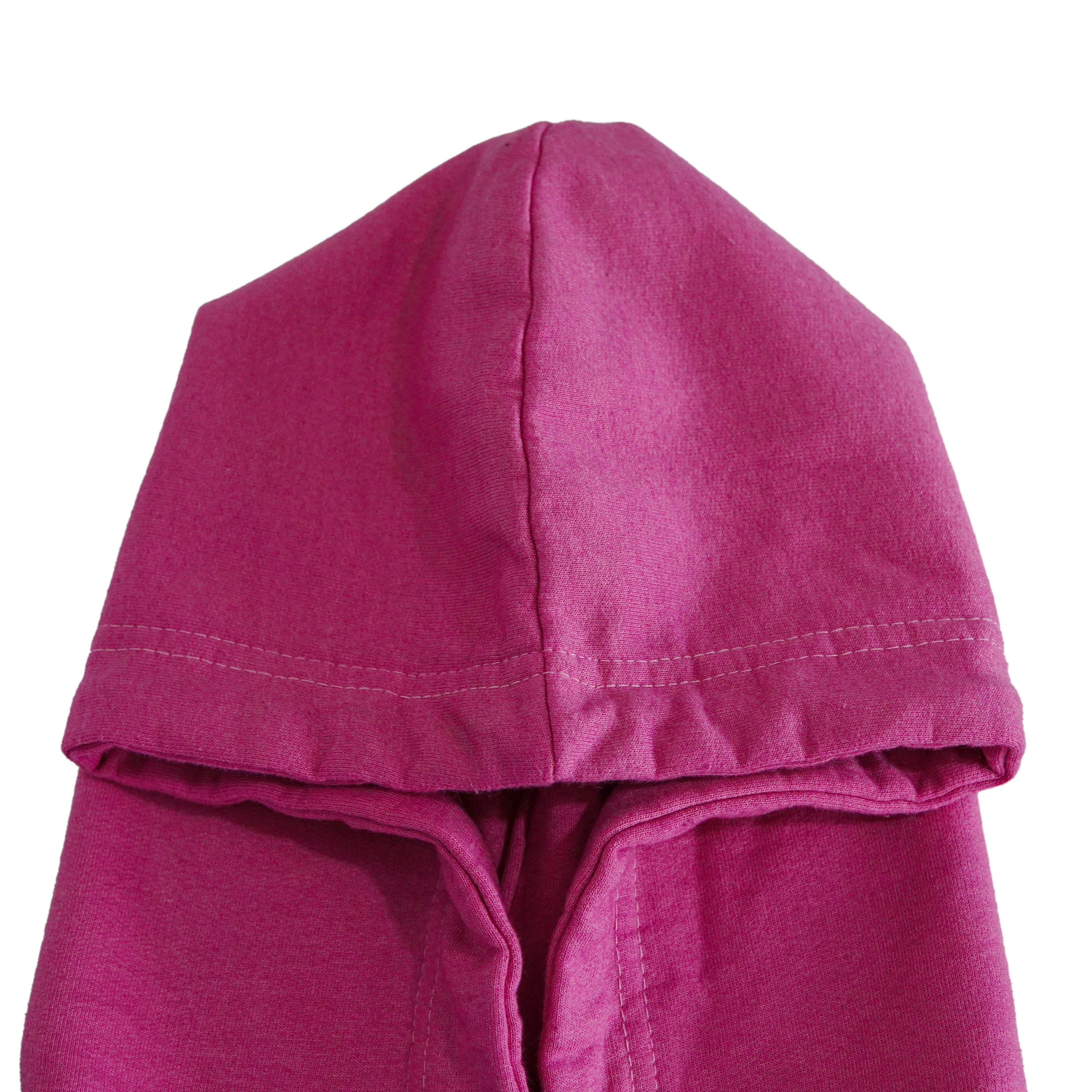 Hot Pink Orlando Plain Hoodie - Foxy Garments