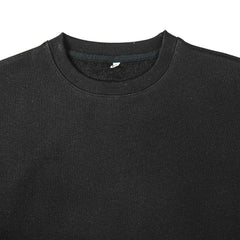 Down Shoulder Round Neck Sweat Shirt - Foxy Garments