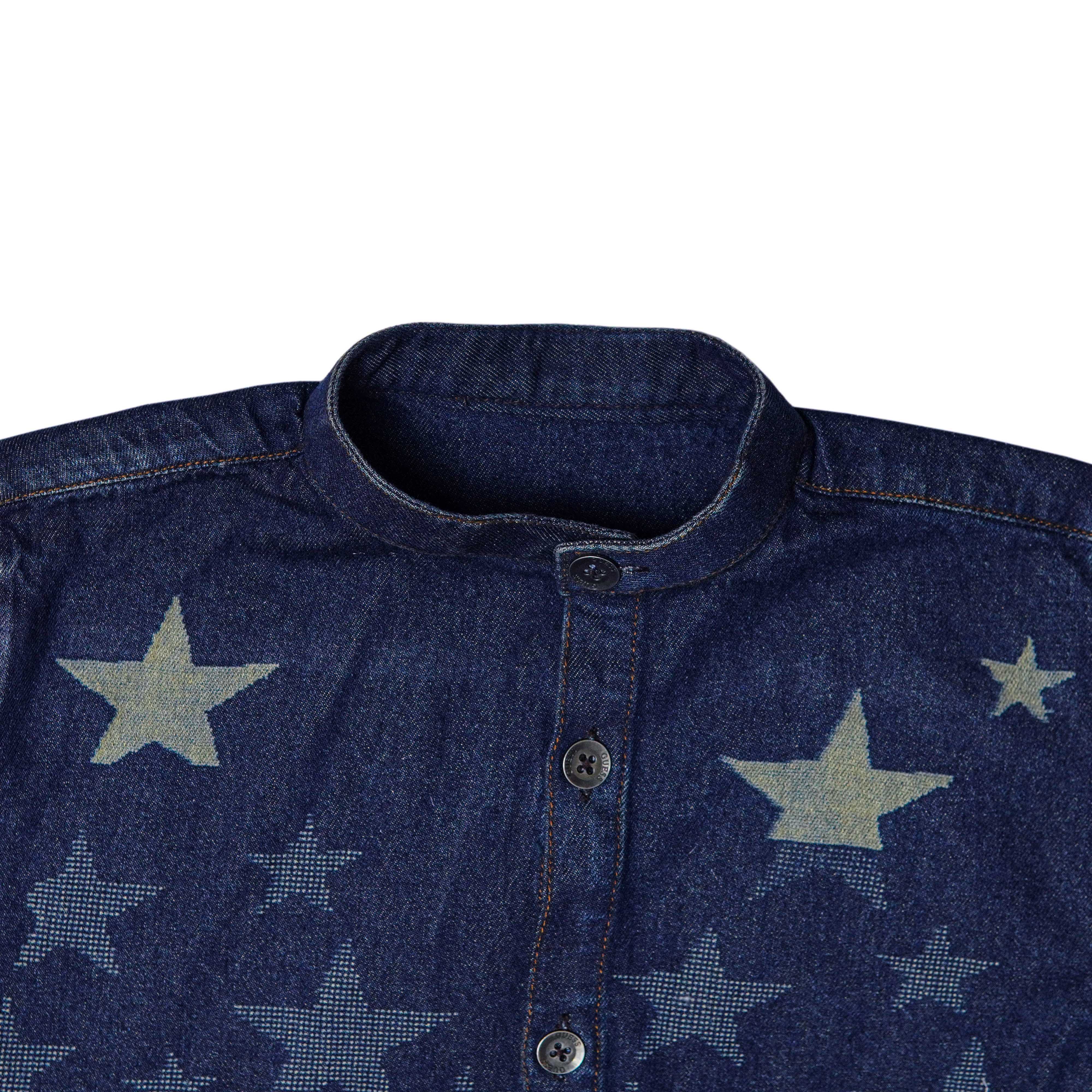 Stars Effect Denim Suit - Foxy Garments