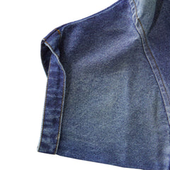 Center Shade Denim Suit - Foxy Garments