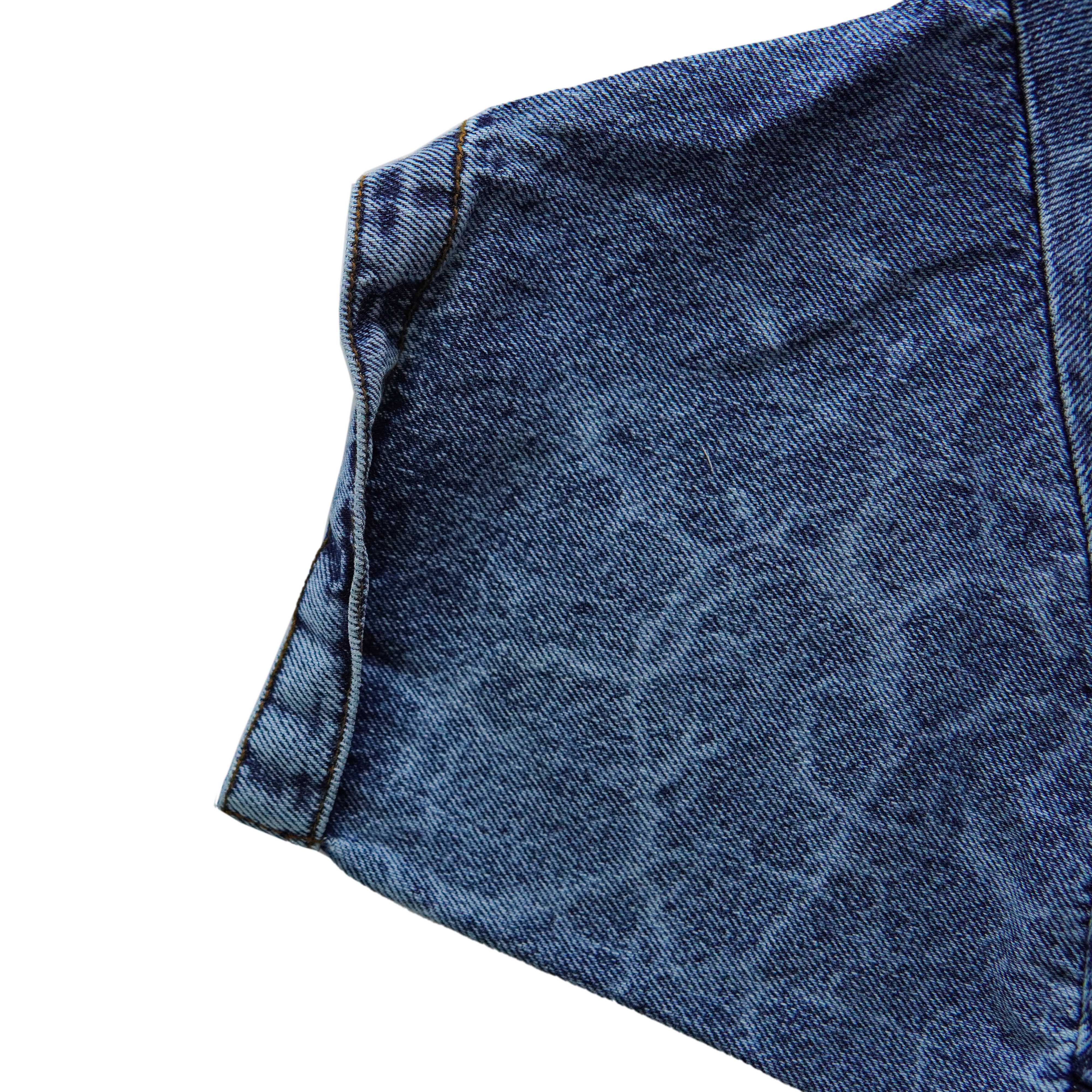 Half Sleeve Denim Suit - Foxy Garments