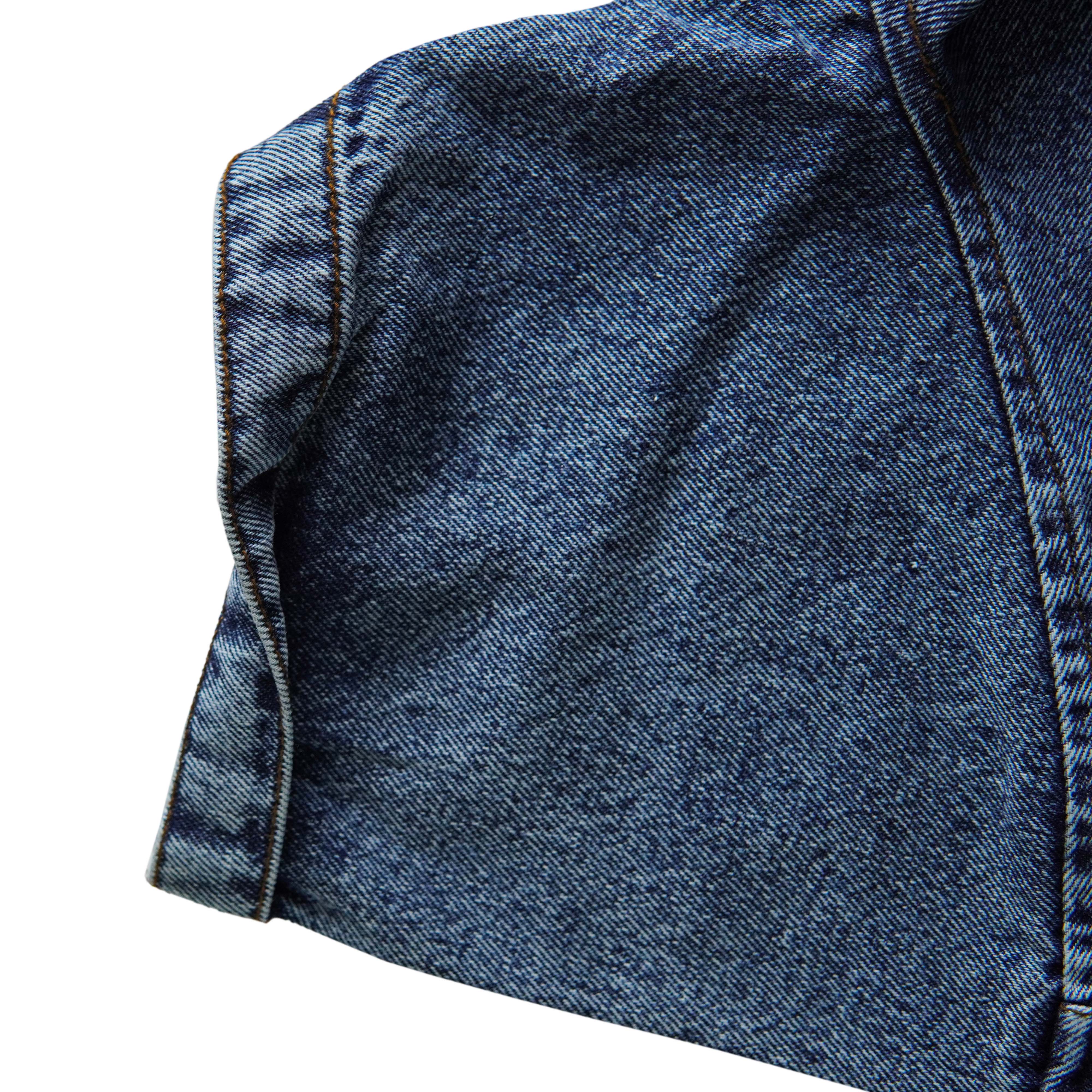 Half Sleeve Denim Suit - Foxy Garments