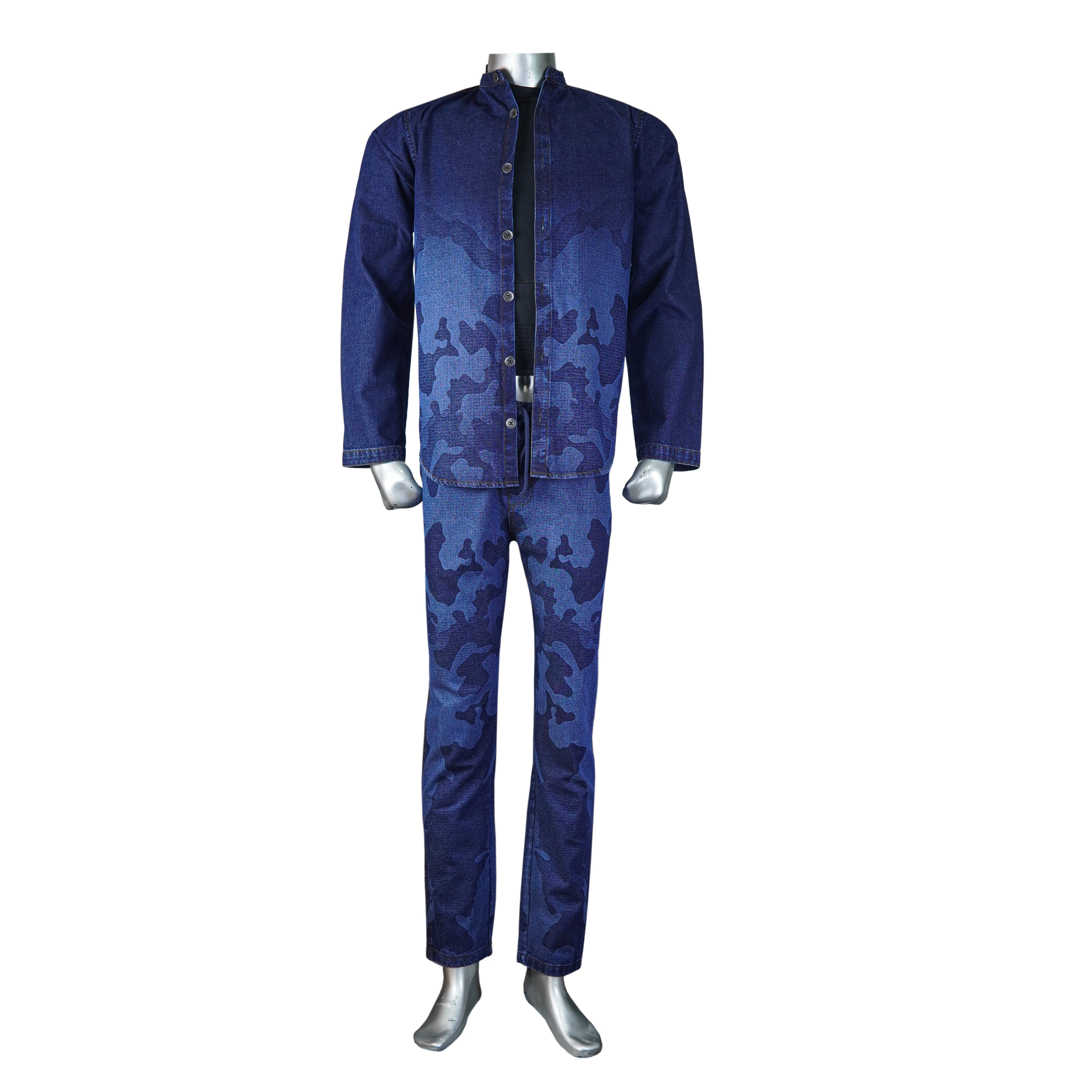 Camouflage Denim Suit - Foxy Garments