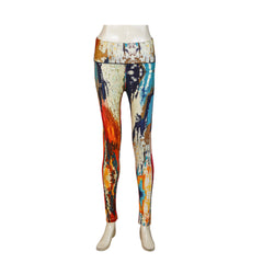 Ladies Printed Leggi - Foxy Garments