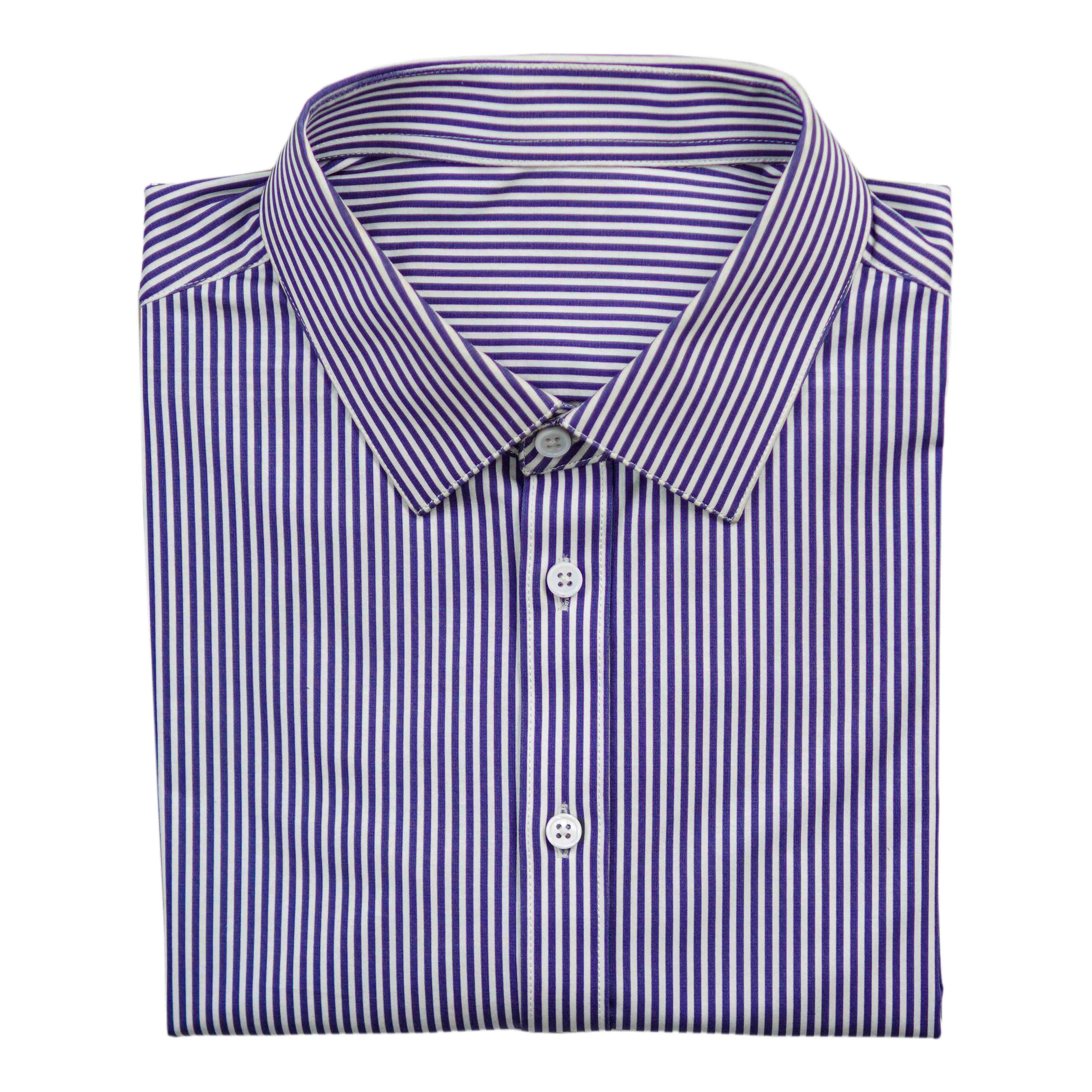 4-Way Stretched Nerrow Linning Formal Dress Shirt - Foxy Garments