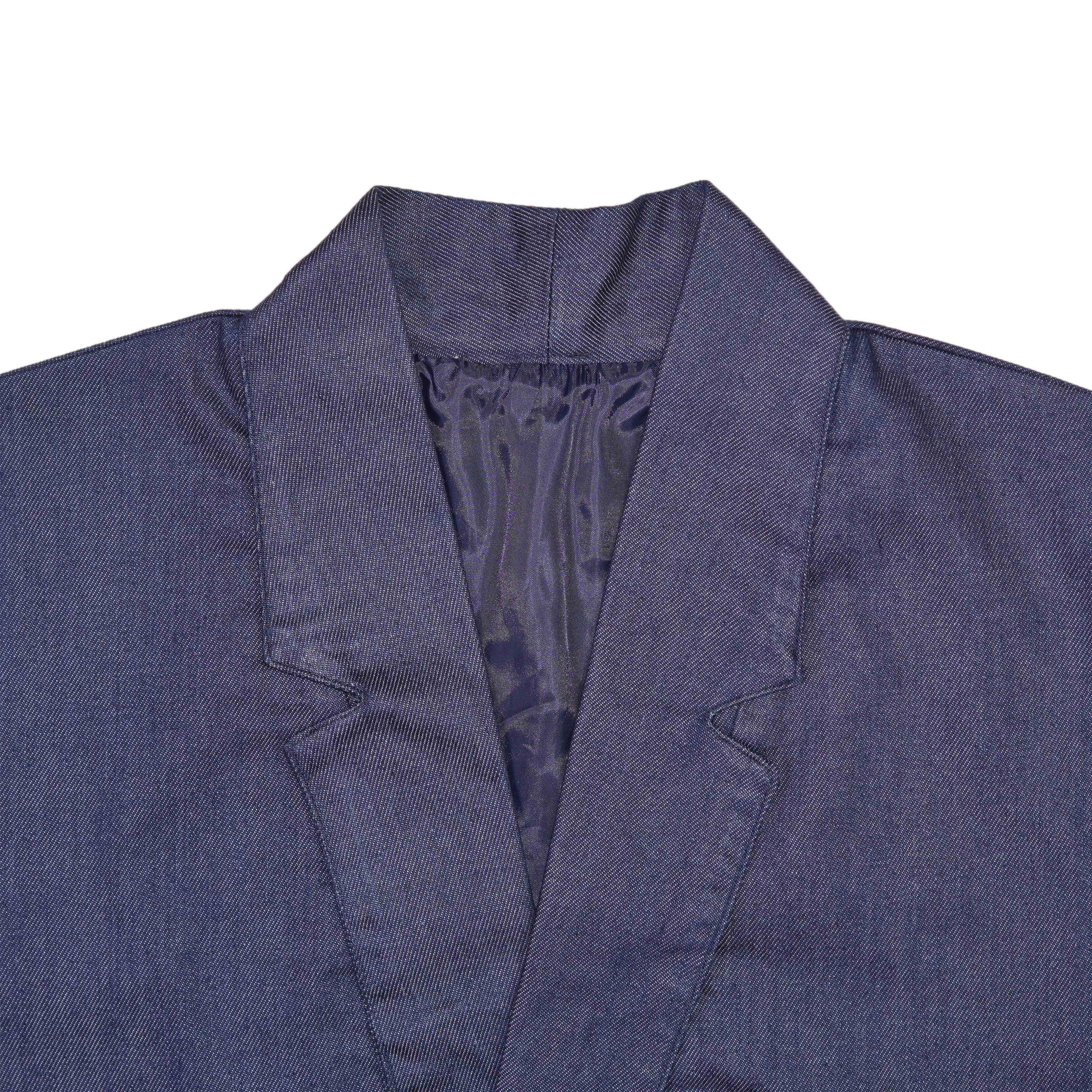 Denim Blazer Coat