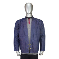 Denim Blazer Coat