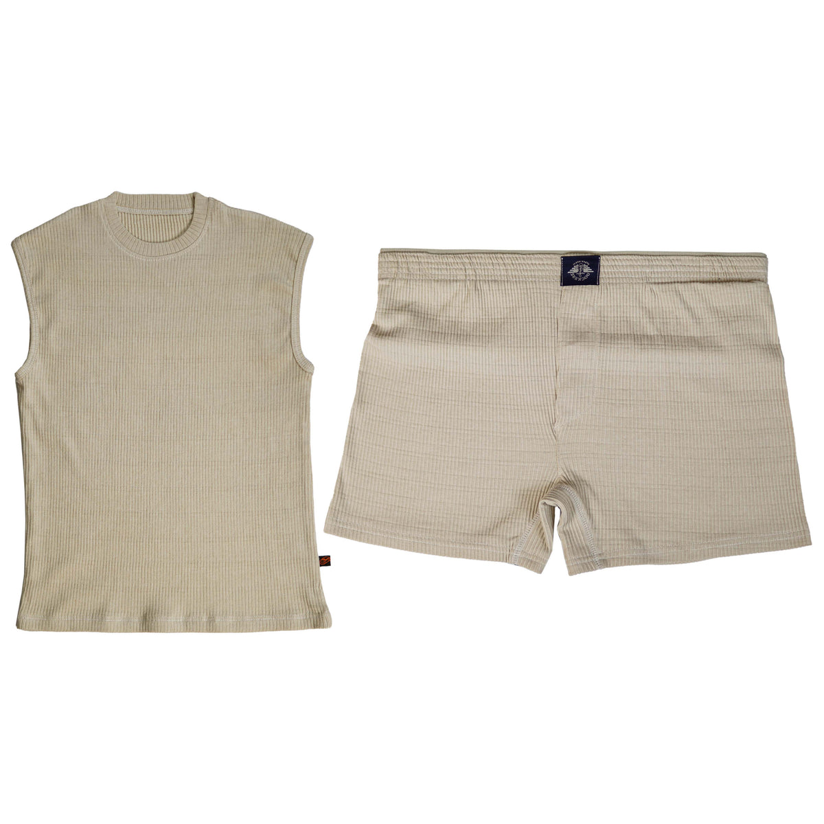 Two Pieces Kids Sando & Boxer Set - Foxy Garments