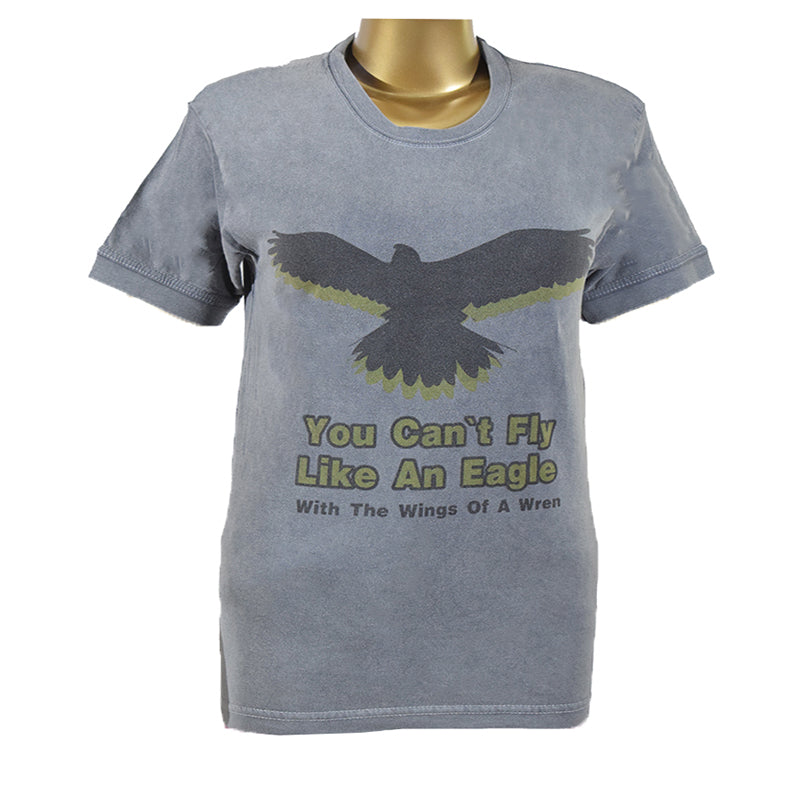 Women Eagle Printed T Shirt - Foxy Garments