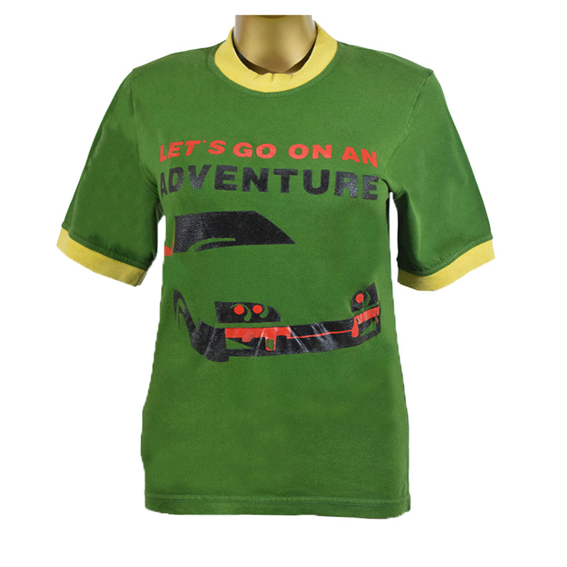 Women "ADVENTURE" Printed T Shirt - Foxy Garments