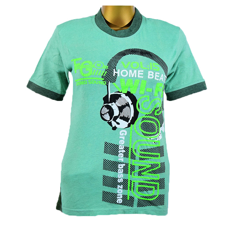 Women Sound Printed T Shirt - Foxy Garments