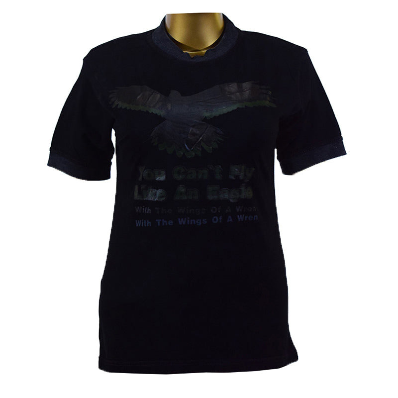 Women Eagle Printed T Shirt - Foxy Garments