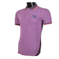 Royal Purple 02-Tone Polo Shirt - Foxy Garments