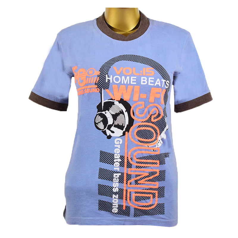 Women Sound Printed T Shirt - Foxy Garments