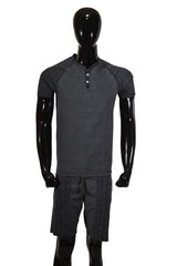 Woven Black Track Suit - Foxy Garments