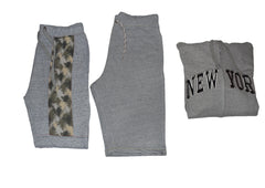 New York Grey Hyther Track Suit - Foxy Garments