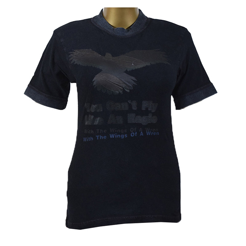 Women Eagle Printed T Shirt - Foxy Garments