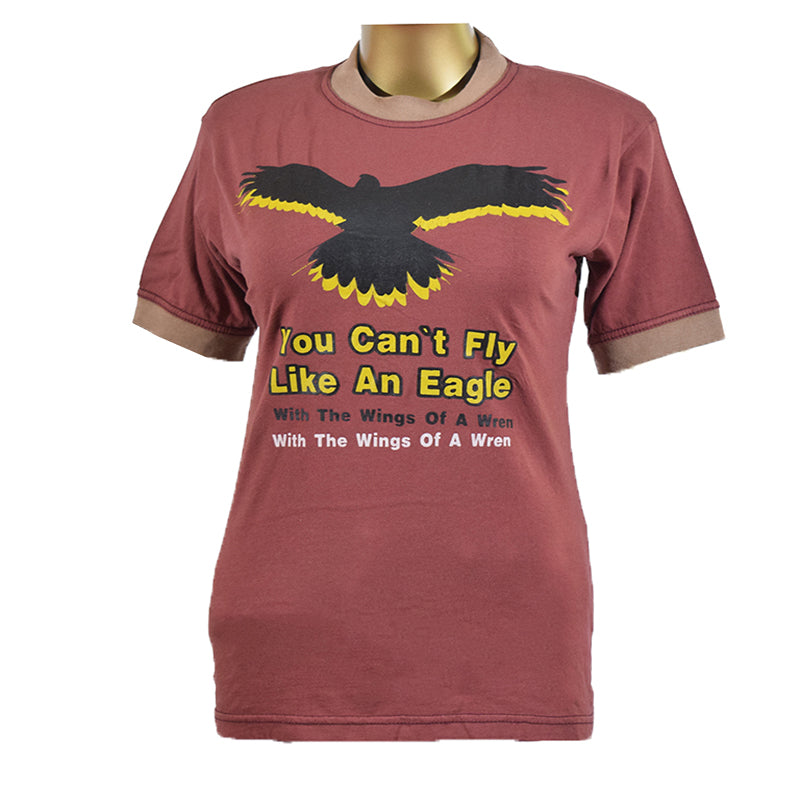 Women Eagle Printed T Shirt - Foxy Garments