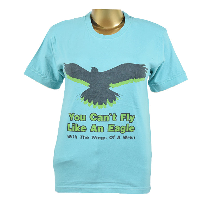 Women Eagle Printed T Shirt - Foxy Garments