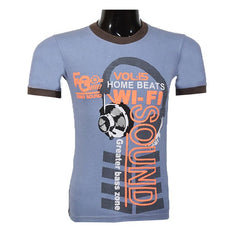 MEN Sound Printed T Shirt - Foxy Garments